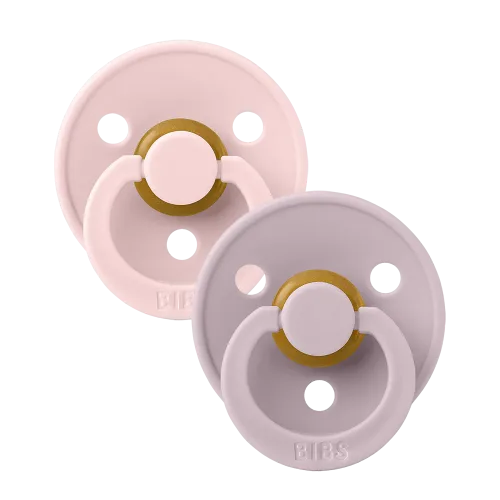BIBS dude Studio colour Jasmin blush (0-6m) - 2 kom