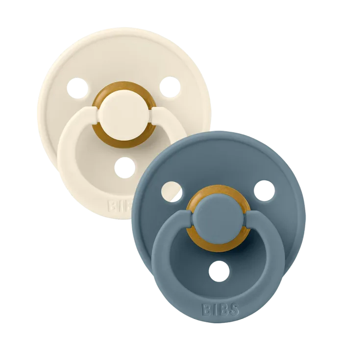 BIBS dude Ivory & Petrol (6-18m) – 2kom