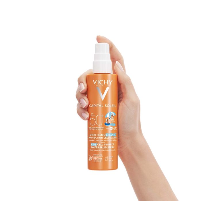 Vichy Capital Soleil Vodeni fluid u spreju za djecu SPF50+ 200ml - Slika 3