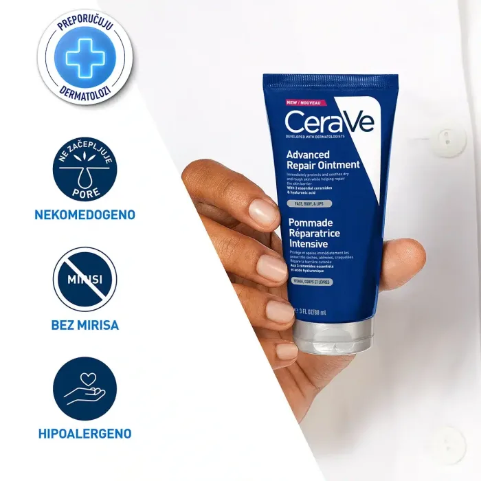 CeraVe Napredna obnavljajuća mast za obnovu suhe i grube kože, 88 ml SUPER CIJENA -30% - Image 6