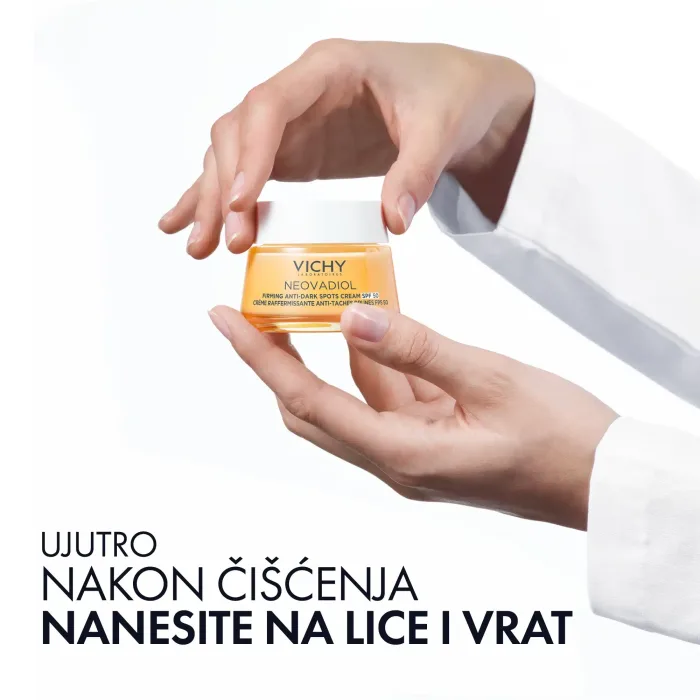 VICHY NEOVADIOL Dnevna njega za učvršćivanje kože i zaštitu od tamnih mrlja u postmenopauzi, sa zaštitnim faktorom 50, 50 ml - Slika 8