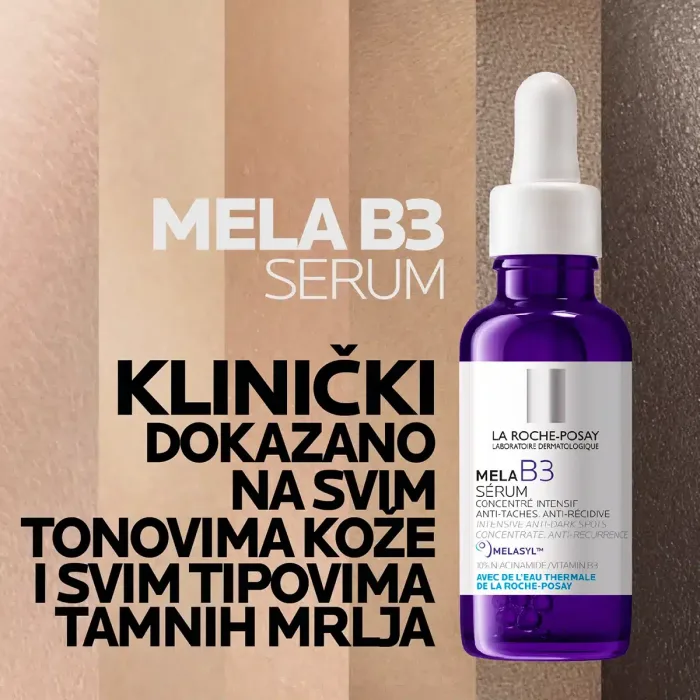 La Roche-Posay MELA B3 SERUM Intenzivni koncentrat protiv tamnih mrlja i njihovog ponovnog pojavljivanja, 30 ml - Image 7
