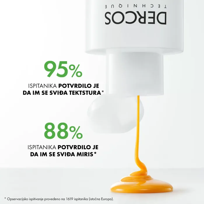 VICHY DERCOS Šampon protiv peruti DS  - 2 u 1: Dermokozmetički šampon i regenerator, 390 ml - Slika 5