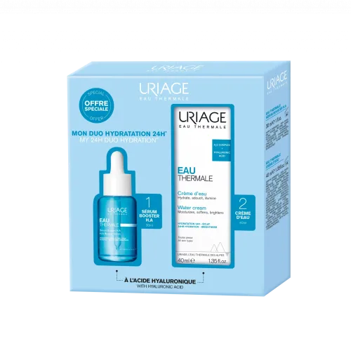 Uriage set Eau Thermal (Eau Thermal light krema 40ml + Eau Thermal Booster 30ml)