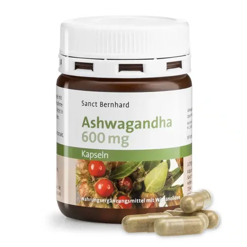 Krauterhaus Ashwaganda 600 mg 60 kapsula