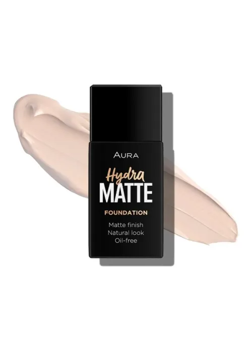 Aura hydra matte tečni puder 011 champage mist 30,00ml