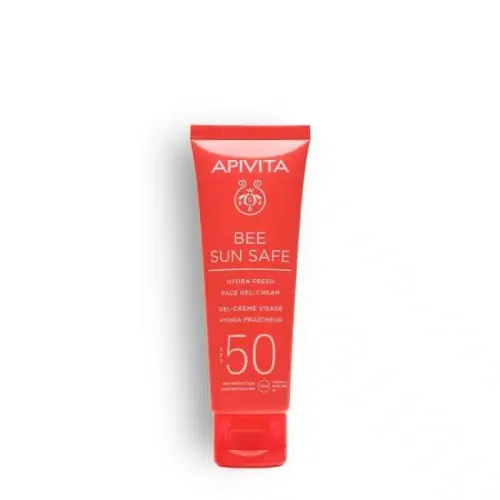 Apivita Bee Sun Safe Hydra Fresh Gel-krema za lice SPF50 50 ml