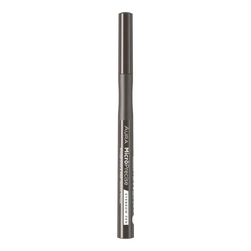 Aura microprecision flomaster za obrve 03 Ebony