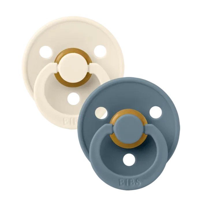 BIBS dude Ivory & Petrol  (0-6m) – 2kom