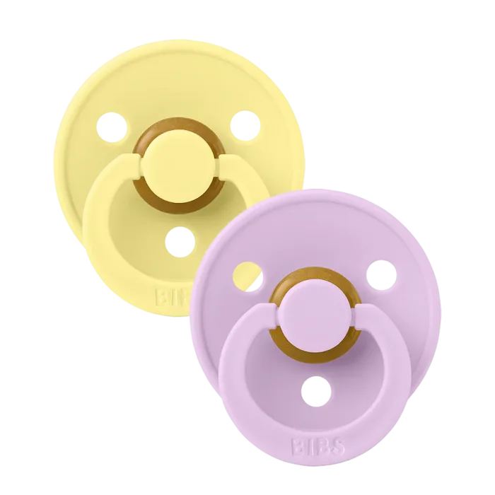 BIBS dude Sunshine & Violet Sky (6-18m) – 2kom