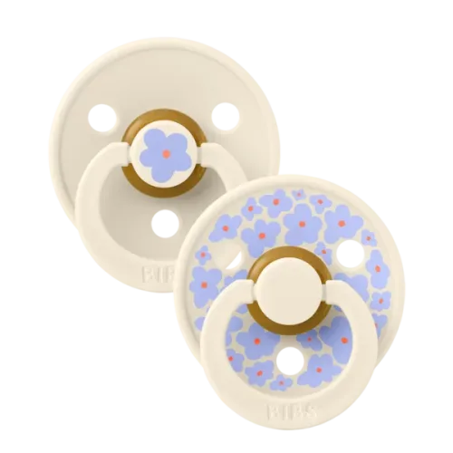 BIBS dude Studio color Jasmine Ivory (0-6m) - 2 kom