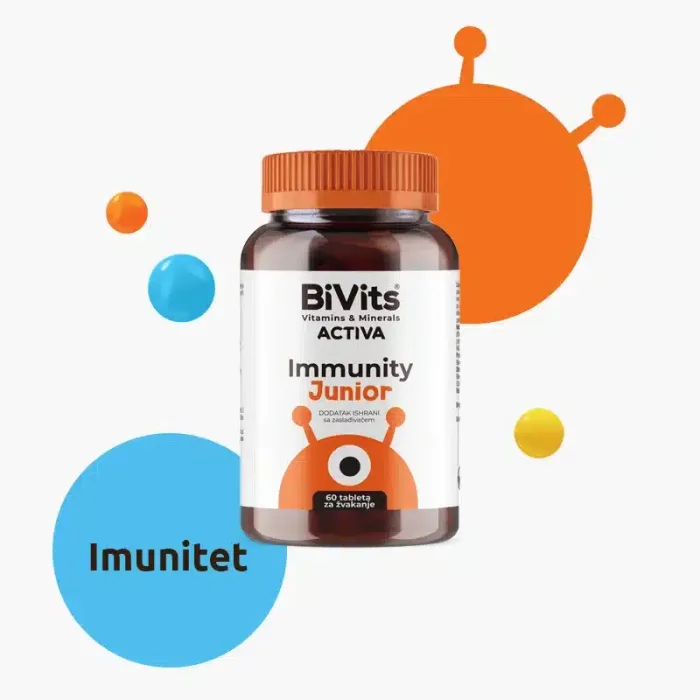 BiVits Immunity Junior 60 tableta za žvakanje - Slika 2