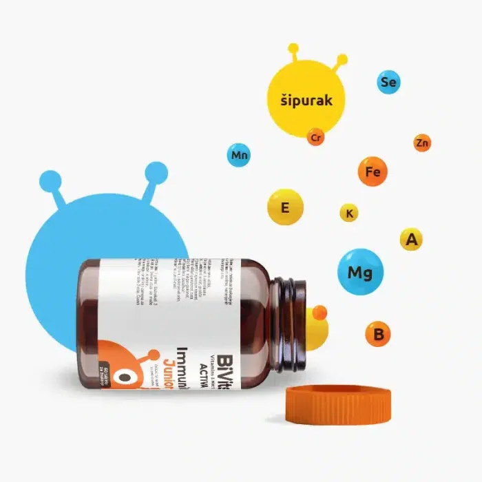 BiVits Immunity Junior 60 tableta za žvakanje - Slika 4