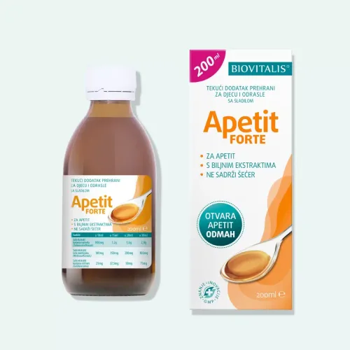 Biovitalis Sirup za apetit forte 200ml