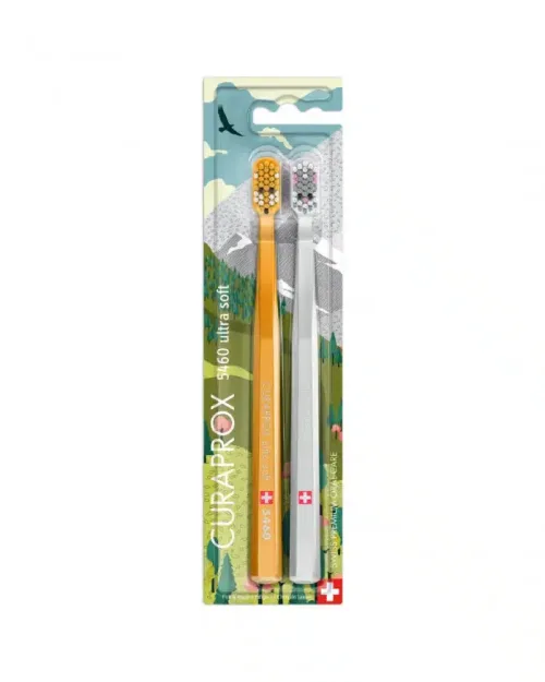 Curaprox CS 5460 ultra soft, Fox and bunny Edition 2 komada