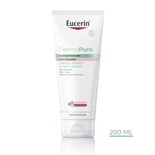 Eucerin DermoPure krema za tijelo s trostrukim djelovanjem 200ml
