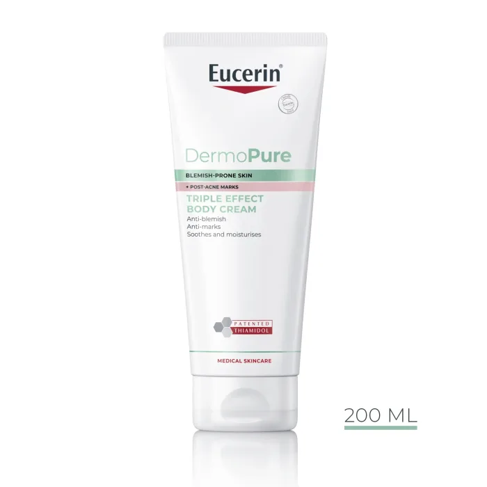 Eucerin DermoPure krema za tijelo s trostrukim djelovanjem 200ml