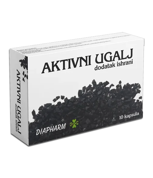 Dia Aktivni ugalj 10 kapsula