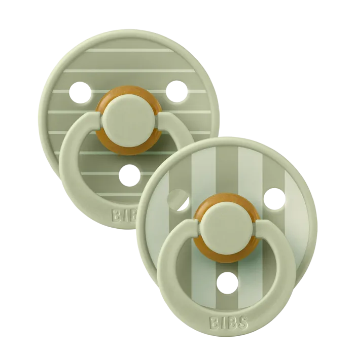 BIBS dude Studio colour Pin Sage mix (0-6Mm) - 2 kom 