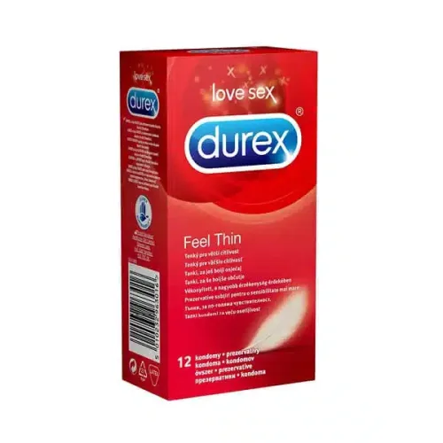 Durex Feel Thin prezervativi, 12 komada