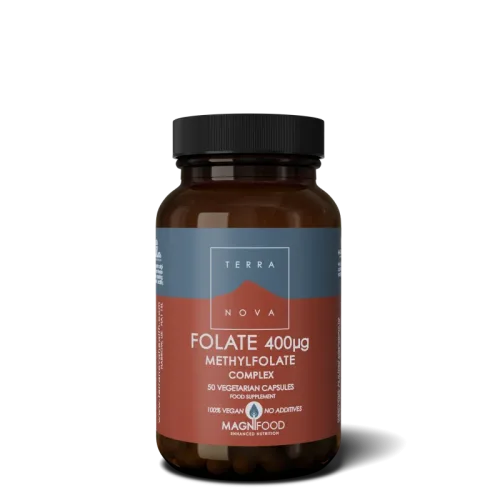 Terranova Folat 400 mcg kompleks 50 kapsula