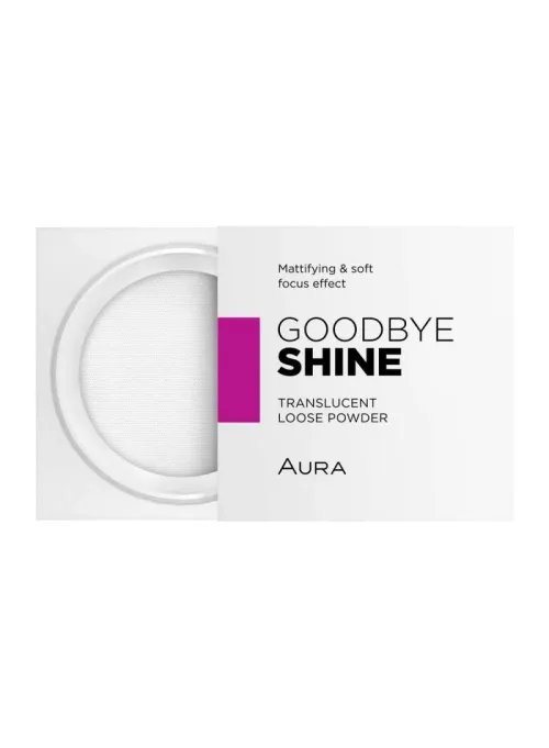 AURA Goodbye shine translucentni puder u prahu 8,00g