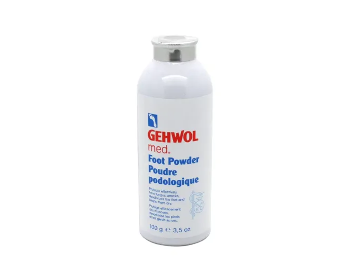 Gehwol Med puder za stopala, 100g