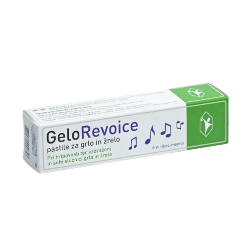 GeloRevoice pastile za grlo i ždrijelo – ribizla i mentol