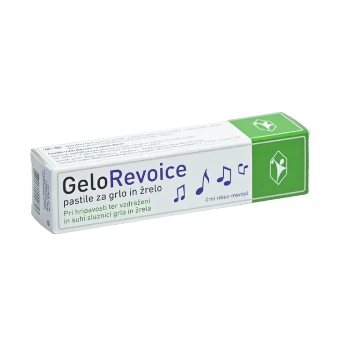 GeloRevoice pastile za grlo i ždrijelo – ribizla i mentol