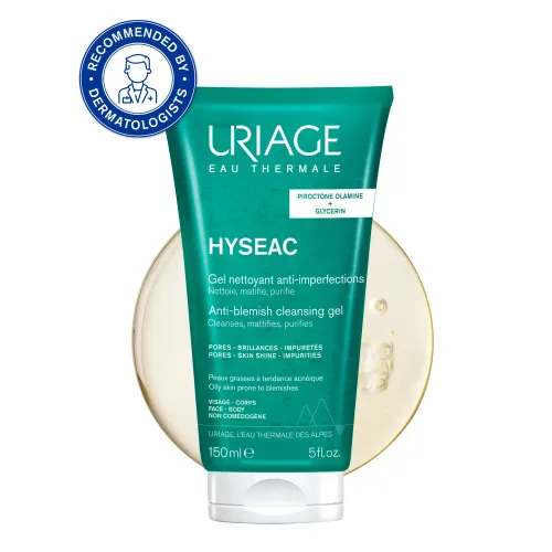Uriage Hyseac dermatološki gel za pranje lica 150 ml