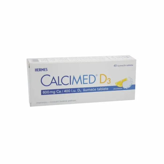 Hermes Calcimed D3 40 šumećih tableta