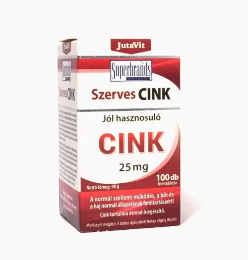 JutaVit Cink 25 mg, 100 tableta