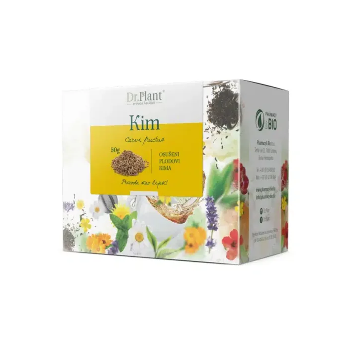 Dr. Plant čaj kim plod (Carvi fructus) 50g - Slika 2