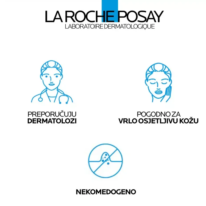 La Roche-Posay EFFACLAR Pjenušavi gel za čišćenje masne, osjetljive kože sklone aknama, 400 ml + REFILL PAKOVANJE 400 ml - Image 3