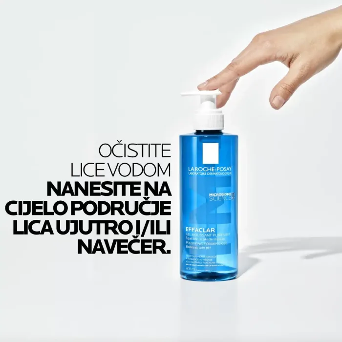 La Roche-Posay EFFACLAR Pjenušavi gel za čišćenje masne, osjetljive kože sklone aknama, 200 ml + EFFACLAR DUO (+) Korektivna njega protiv nepravilnosti masne kože i začepljenih pora, 40 ml - Image 5