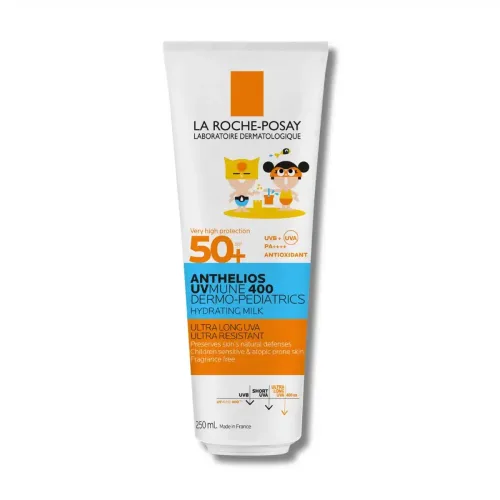 La Roche-Posay ANTHELIOS UVMUNE 400 DERMO - PEDIATRICS Hidratantno mlijeko za zaštitu od sunca za djecu SPF50+, 250 ml