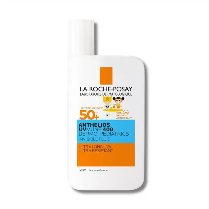 La Roche-Posay ANTHELIOS UVMUNE 400 DERMO - PEDIATRICS Nevidljivi fluid za zaštitu od sunca za djecu SPF50+, 50 ml