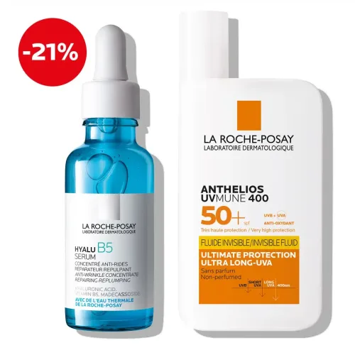 La Roche-Posay Anti-Age Protokol s hijaluronskom kiselinom za obnovu i punoću kože (njega i zaštita od sunca)