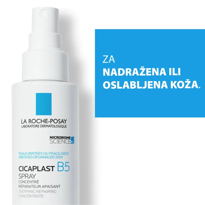 La Roche-Posay CICAPLAST SPRAY B5 Sprej koji obnavlja nadraženu ili oslabljenu kožu bez isušivanja, 100 ml - Image 2