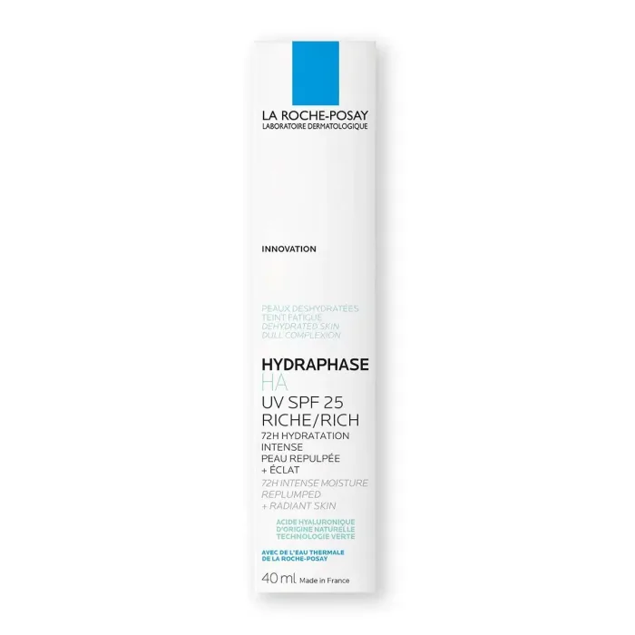 La Roche-Posay HYDRAPHASE HA UV RICH SPF25 za dehidriranu kožu bez sjaja, 40 ml - Image 2