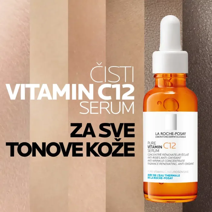 La Roche-Posay PURE VITAMIN C12 Serum protiv bora za vraćanje sjaja, 30ml - Image 7
