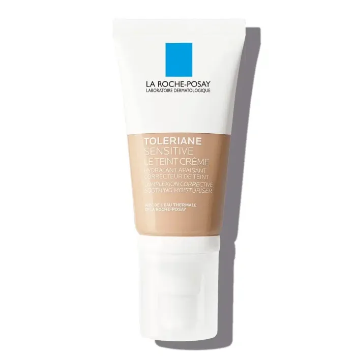 La Roche-Posay TOLERIANE SENSITIVE Smirujuća hidratantna njega za korekciju tena 50 ml, Light