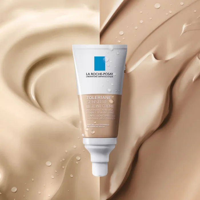 La Roche-Posay TOLERIANE SENSITIVE Smirujuća hidratantna njega za korekciju tena 50 ml, Light - Image 3