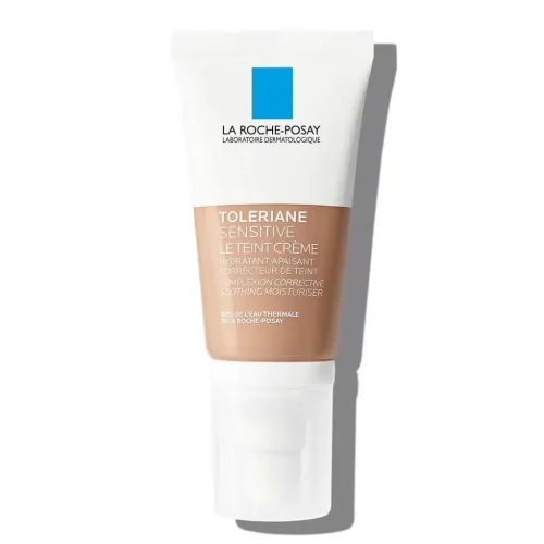 La Roche-Posay TOLERIANE SENSITIVE Smirujuća hidratantna njega za korekciju tena 50 ml, Medium