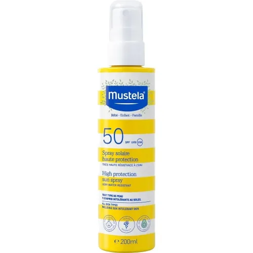 Mustela High protection sun sprej SPF50 200ml
