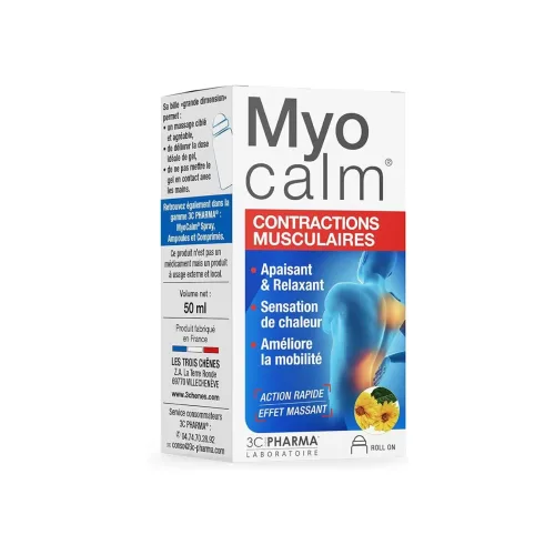 Myocalm Roll-On 50ml, Omogućava ciljanu masažu bez upotrebe ruku