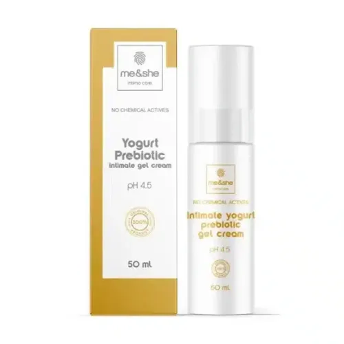 Me&She Yogurt Prebiotic intimate gel cream 50ml