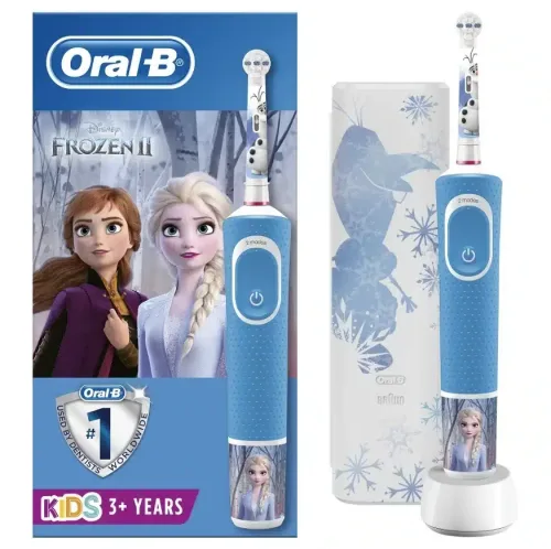 Oral-B četkica za zube D100 Vitality Frozen+Travel Case 1 komad