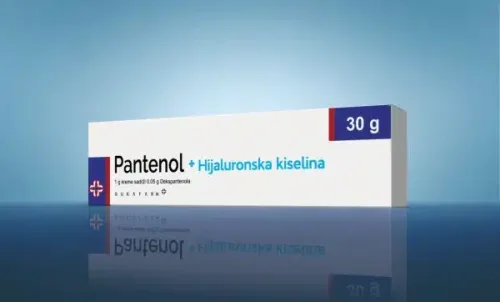 PANTENOL  5% krem + Hijaluronska kiselina 30g