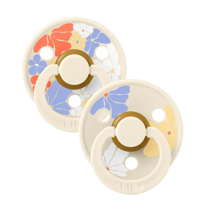 BIBS dude Studio colour morning bloom- Ivory (0-6m) 2 kom